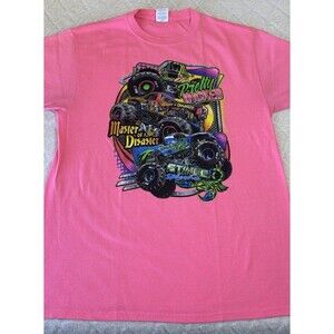 Monster Jam Team Feat Pretty Wicked Master Of Disaster, Stinger Unleashed Tee M
